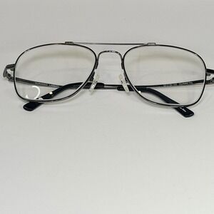 Durango Laredo Aviator Eyeglasses Gunmetal Metal Frame 55-18-140 Classic‎ Double